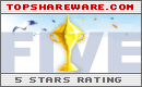 5 Stars on TopShareware